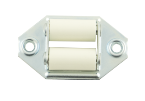 Guide sangle horizontal 25mm 2 roulettes nylon